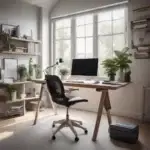 a home office